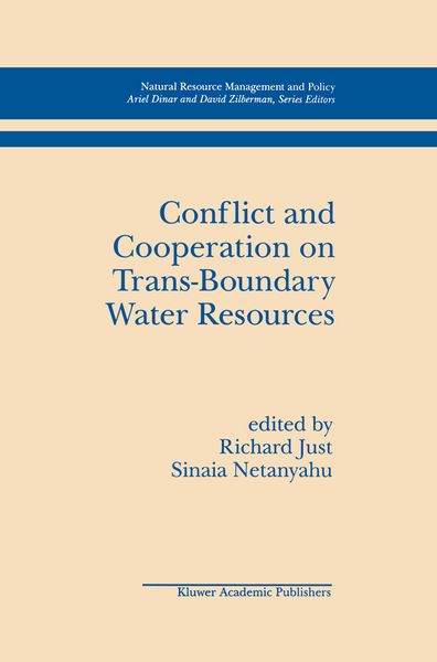 Produktbild: Conflict and Cooperation on Trans-Boundary Water Resources