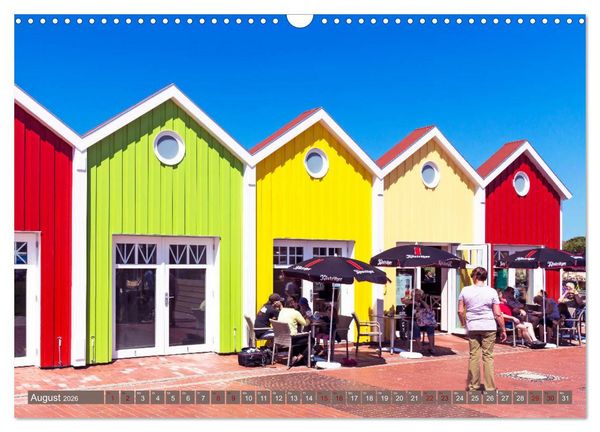 Produktbild: Inselliebe Langeoog (Wandkalender 2026 DIN A3 quer), CALVENDO Monatskalender