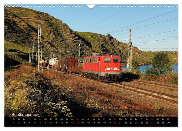 Produktbild: Eisenbahn in Mitteldeutschland (Wandkalender 2026 DIN A3 quer), CALVENDO Monatskalender