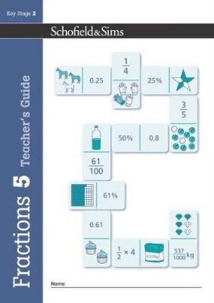 Produktbild: Fractions, Decimals and Percentages Book 5 Teacher's Guide (Year 5, Ages 9-10)