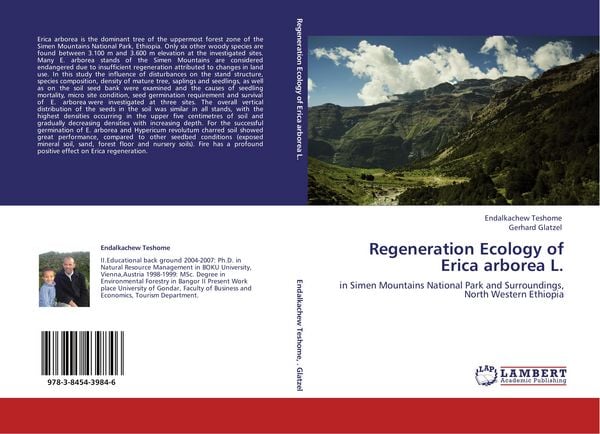 Produktbild: Regeneration Ecology of Erica arborea L.