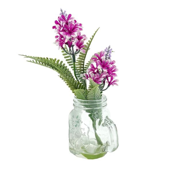 NTK-Collection Kunstblume Hyazinthe in Glaskrug Leilani