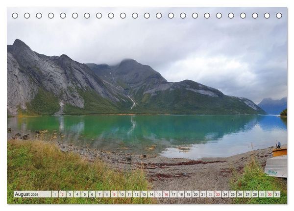 Produktbild: Nordischer Zauber (Tischkalender 2026 DIN A5 quer), CALVENDO Monatskalender
