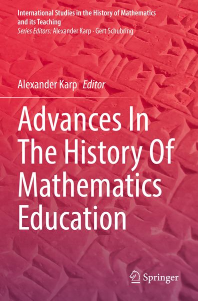 Produktbild: Advances In The History Of Mathematics Education