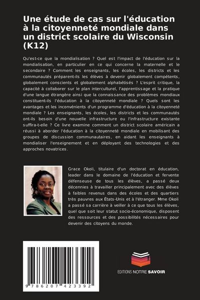Produktbild: Une &eacute;tude de cas sur l'&eacute;ducation &agrave; la citoyennet&eacute; mondiale dans un district scolaire du Wisconsin (K12)