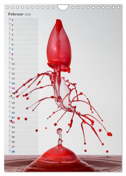 Produktbild: Farbenfreudig (Wandkalender 2026 DIN A4 hoch), CALVENDO Monatskalender