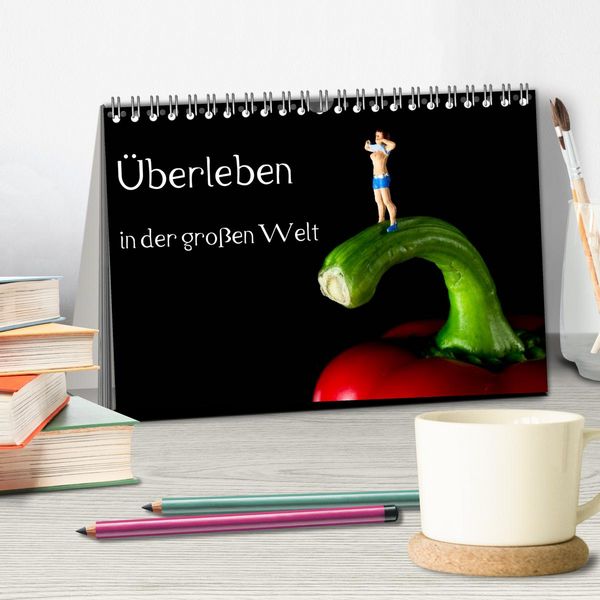 Produktbild: &Uuml;berleben in der gro&szlig;en Welt - HO Figuren (Tischkalender 2026 DIN A5 quer), CALVENDO Monatskalender