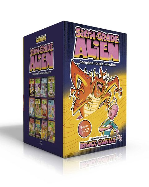 Produktbild: Sixth-Grade Alien Complete Cosmic Collection (Boxed Set): Sixth-Grade Alien; I Shrank My Teacher; Missing--One Brain!; Lunch Swap Disaster; Zombies of