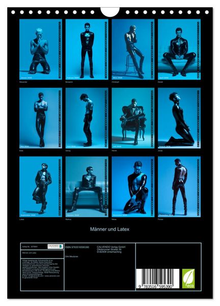 Produktbild: M&auml;nner und Latex (Wandkalender 2026 DIN A4 hoch), CALVENDO Monatskalender