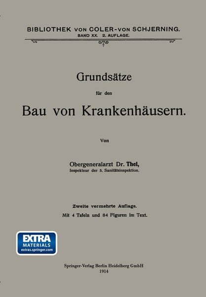 Produktbild: Grunds&auml;tze f&uuml;r den Bau von Krankenh&auml;usern