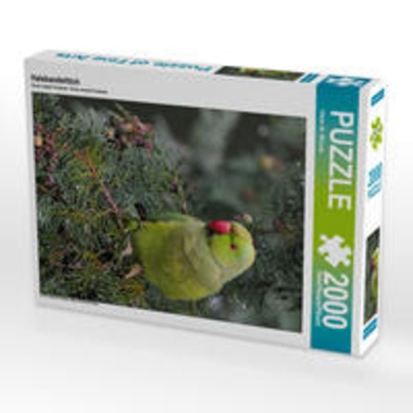 CALVENDO Puzzle Halsbandsittich 2000 Teile Lege-Größe 67 x 90 cm Foto-Puzzle Bild von Dieter-M. Wilczek