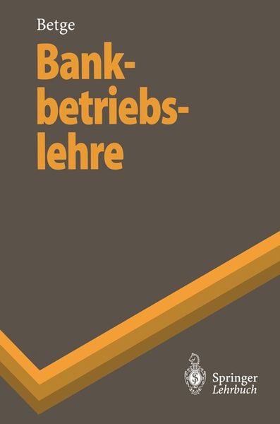 Produktbild: Bankbetriebslehre