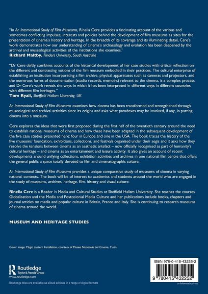 Produktbild: An International Study of Film Museums