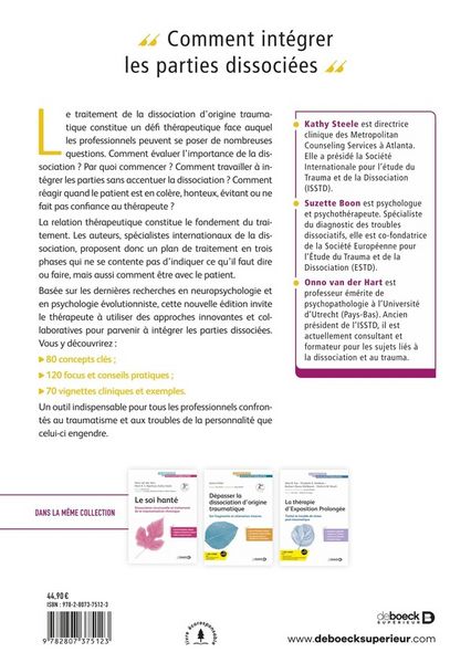 Produktbild: Traiter la dissociation d'origine traumatique