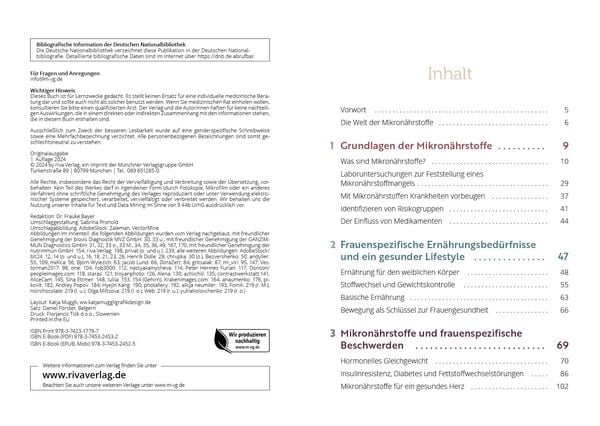 Produktbild: N&auml;hrstoff-Guide f&uuml;r Frauen