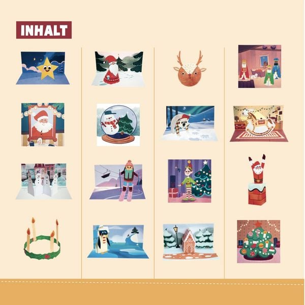 Produktbild: Der Verbastelblock f&uuml;r kreative Kids. Frohe Weihnachten