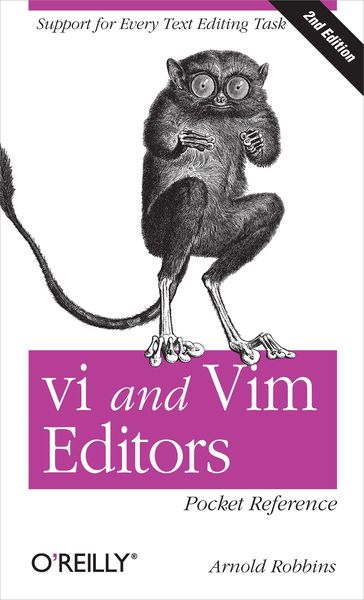 Produktbild: Vi and Vim Editors Pocket Reference