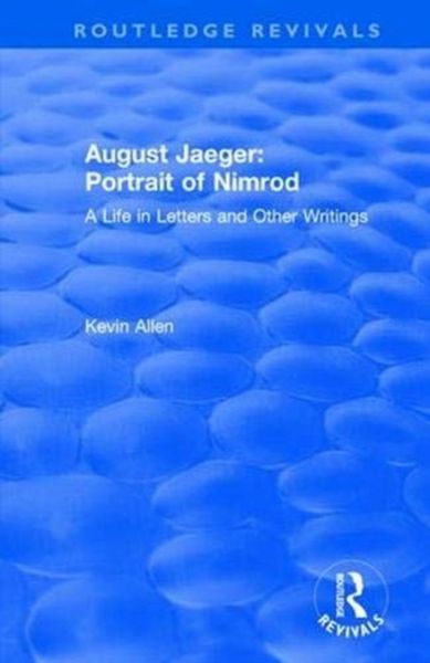 Produktbild: Allen, K: August Jaeger: Portrait of Nimrod
