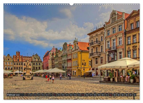 Produktbild: Von Stettin nach Danzig (Wandkalender 2026 DIN A2 quer), CALVENDO Monatskalender