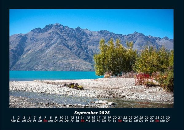Produktbild: Die Seen der Erde 2025 Fotokalender DIN A4