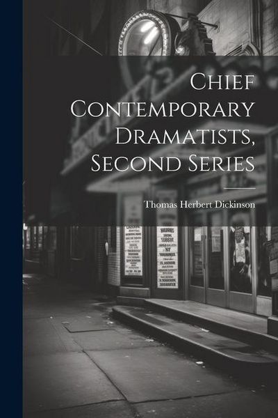 Produktbild: Chief Contemporary Dramatists, Second Series