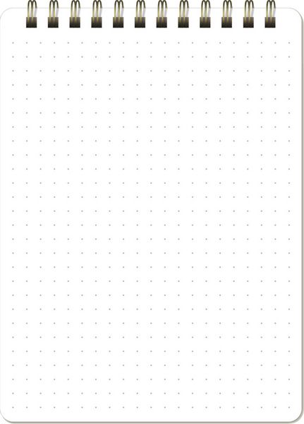 Produktbild: Notizblock midi Garten