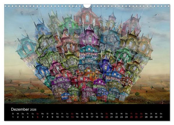 Produktbild: Der kreative Hauskalender (Wandkalender 2026 DIN A3 quer), CALVENDO Monatskalender