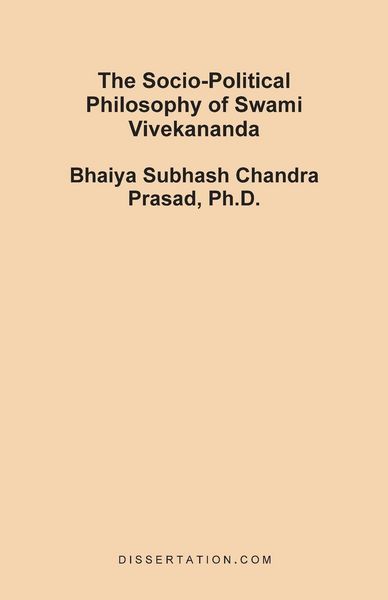 Produktbild: The Socio-Political Philosophy of Swami Vivekananda