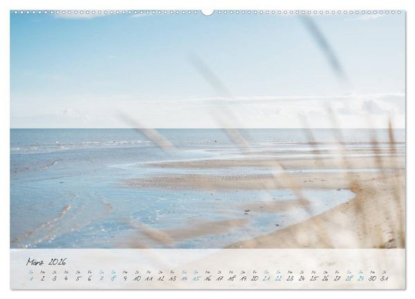 Produktbild: Sehnsucht Meer - Poesie der Stille (hochwertiger Premium Wandkalender 2026 DIN A2 quer), Kunstdruck in Hochglanz
