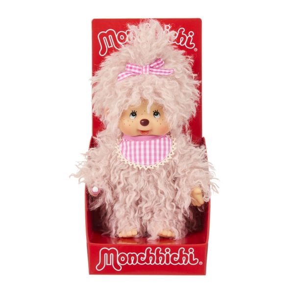Produktbild: Monchhichi 20cm Fluffy Pink Girl