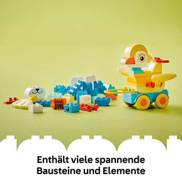 Produktbild: LEGO DUPLO 10448 Town Tiere auf R&auml;dern 3-in-1-Set, Spielzeug ab 2 Jahren