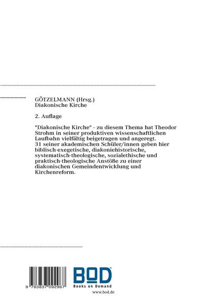 Produktbild: Diakonische Kirche