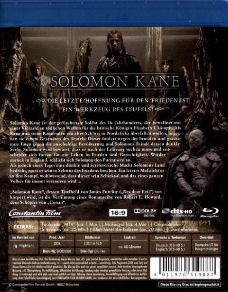 Produktbild: Solomon Kane