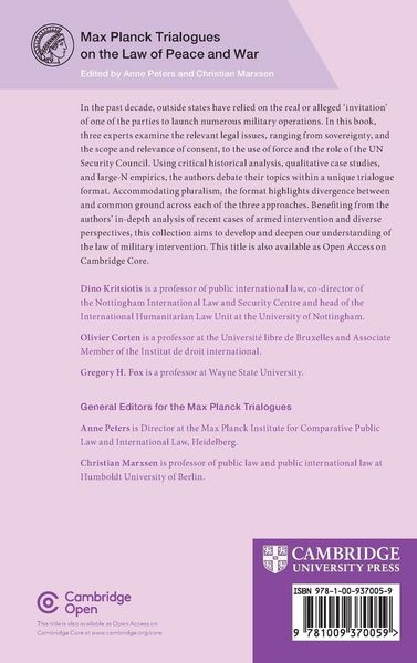 Produktbild: Armed Intervention and Consent