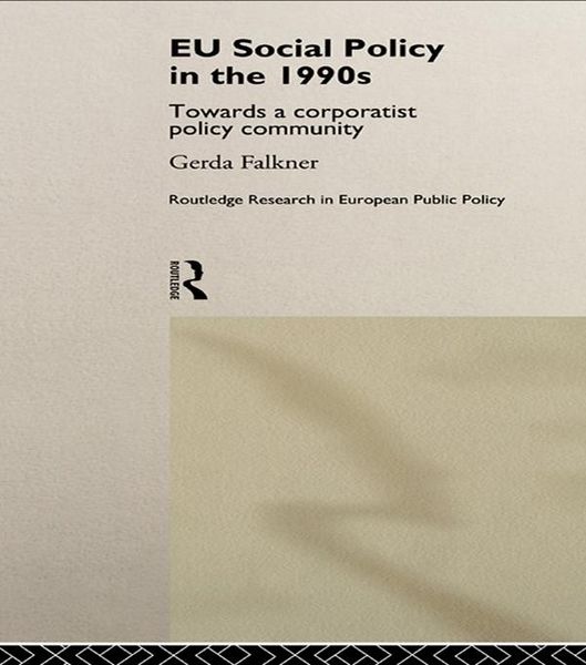Produktbild: EU Social Policy in the 1990s