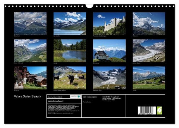 Produktbild: Valais Swiss Beauty (Wall Calendar 2027 DIN A3 landscape), CALVENDO 12 Month Wall Calendar