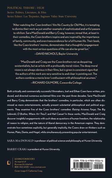 Produktbild: Coen Brothers and the Comedy of Democracy