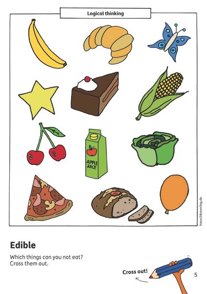 Produktbild: Kindergarten Activity Book from age 4 years - Starting school Activity Book - for kids, boy and girl