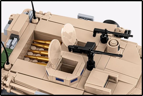 Produktbild: COBI Armed Forces 2632 - M1A2 Abrams, Bausatz 1:35, 1025 Klemmbausteine