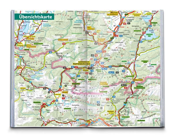 Produktbild: KOMPASS Wanderf&uuml;hrer Zugspitze, Werdenfelser Land, 60 Touren mit Extra-Tourenkarte