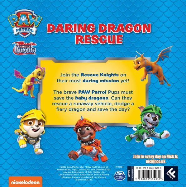 Produktbild: PAW Patrol: Daring Dragon Rescue Picture Book