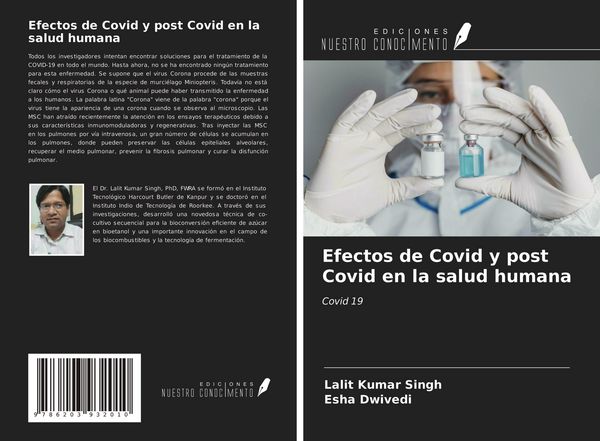 Produktbild: Efectos de Covid y post Covid en la salud humana