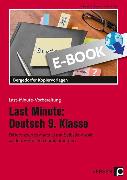 Produktbild: Last Minute: Deutsch 9. Klasse