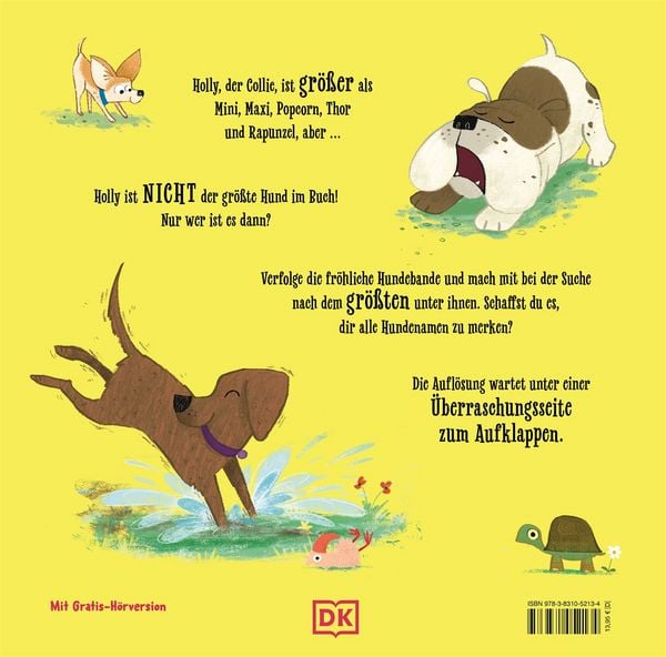 Produktbild: Wau, Wau, WAU! Wer ist der gr&ouml;&szlig;te Hund im Buch?