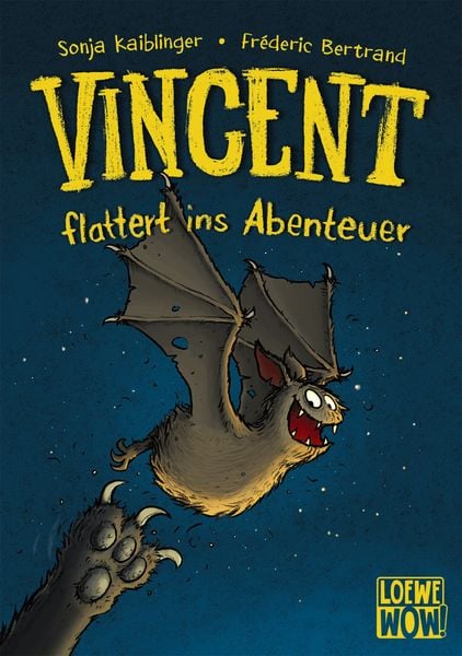 Vincent flattert ins Abenteuer (Band 1), Gebundene Ausgabe von Sonja Kaiblinger, Loewe