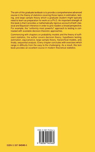 Produktbild: Theory of Statistics