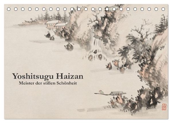 Produktbild: Yoshitsugu Haizan (Tischkalender 2026 DIN A5 quer), CALVENDO Monatskalender