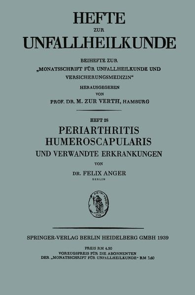 Produktbild: Periarthritis Humeroscapularis und Verwandte Erkrankungen