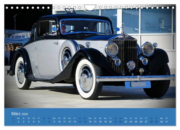 Produktbild: Rolls Royce Revival (Wandkalender 2026 DIN A4 quer), CALVENDO Monatskalender