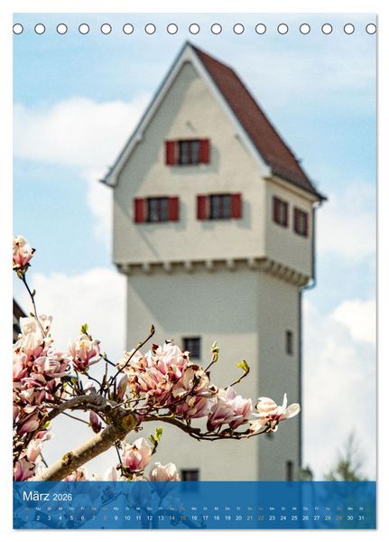 Produktbild: Garchinger Ansichten (Tischkalender 2026 DIN A5 hoch), CALVENDO Monatskalender